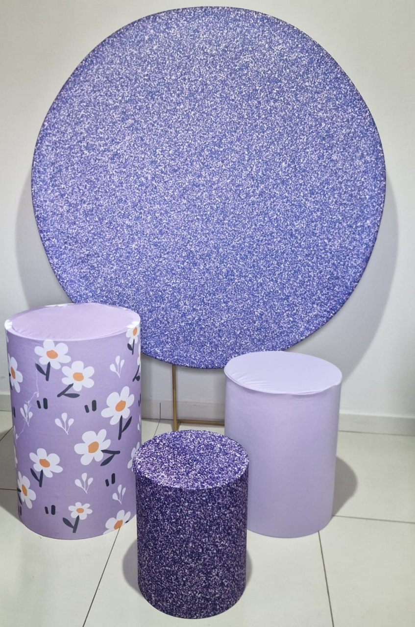 Kit Glitter Lilás - ARTELIÊ886