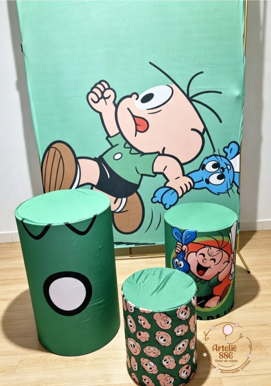 Kit Retangular Cebolinha - ARTELIÊ886