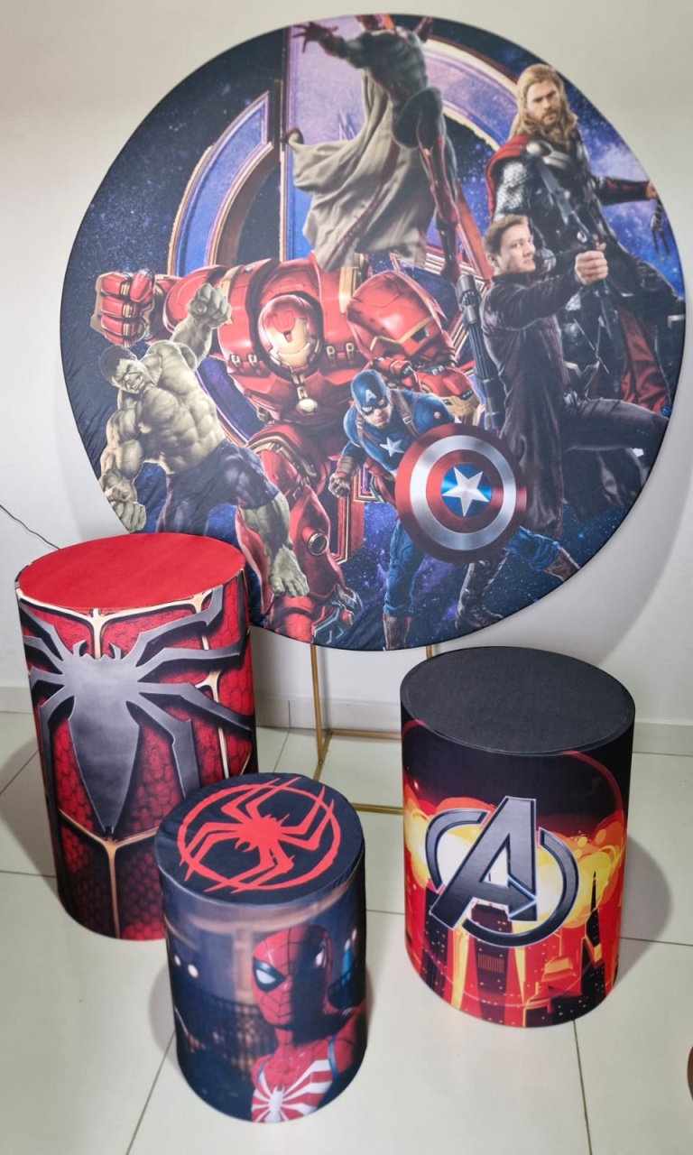 Kit Avengers - ARTELIÊ886