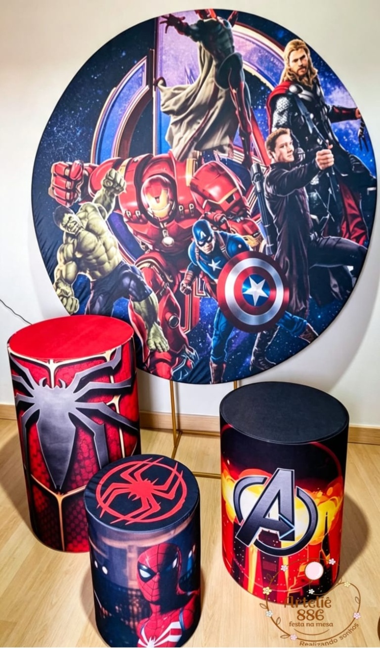 Kit Avengers - ARTELIÊ886