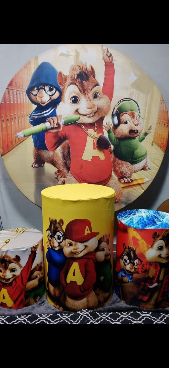 Kit Alvin E Os Esquilos - ARTELIÊ886