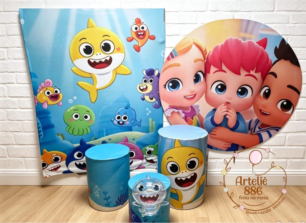 Kit Baby Shark 2 - ARTELIÊ886