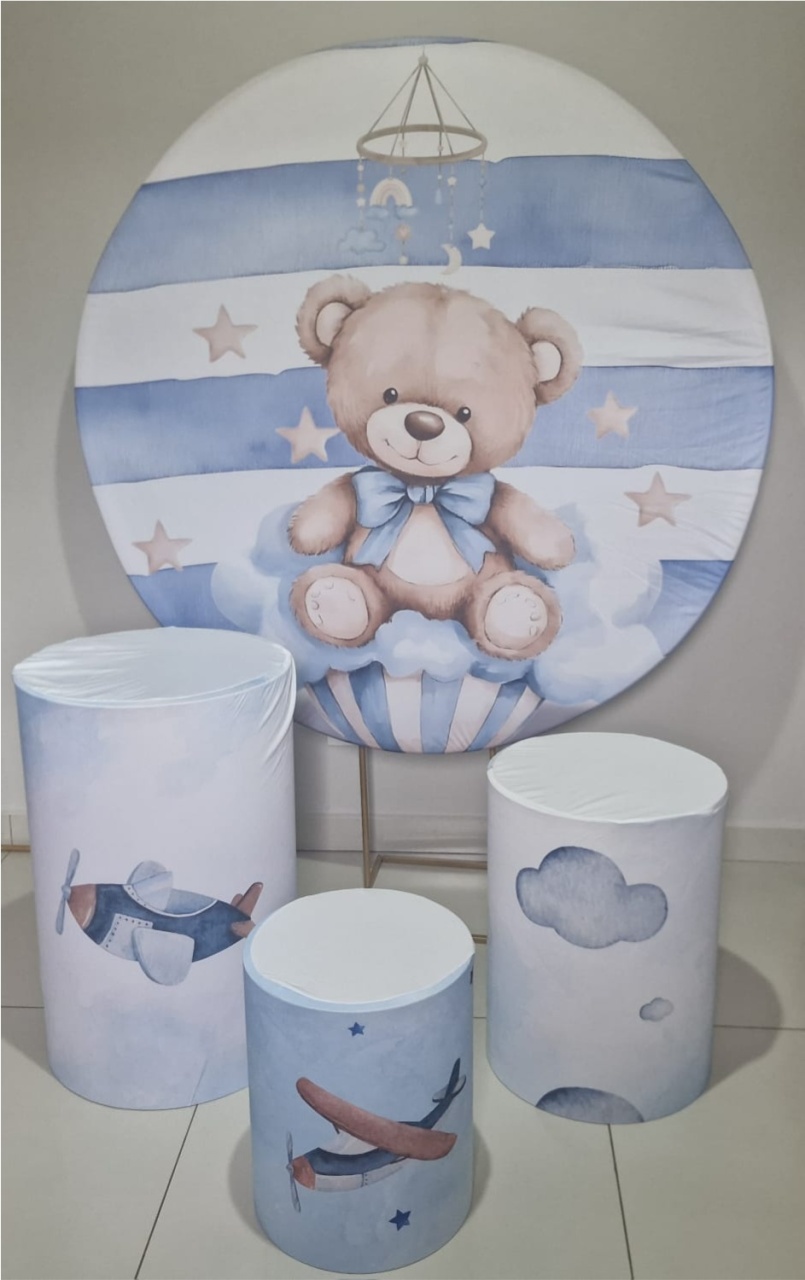 Kit Ursinho Azul - ARTELIÊ886