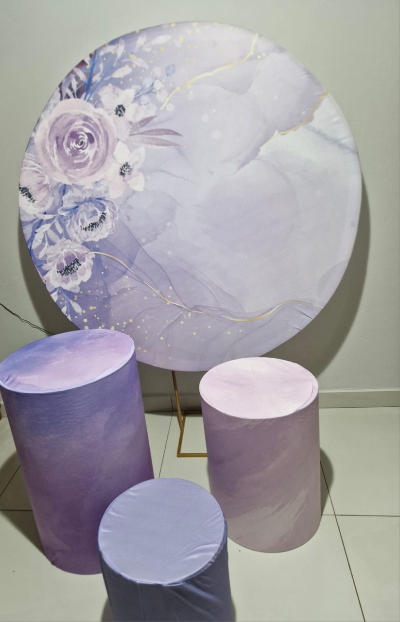 Kit Floral Lilás - ARTELIÊ886
