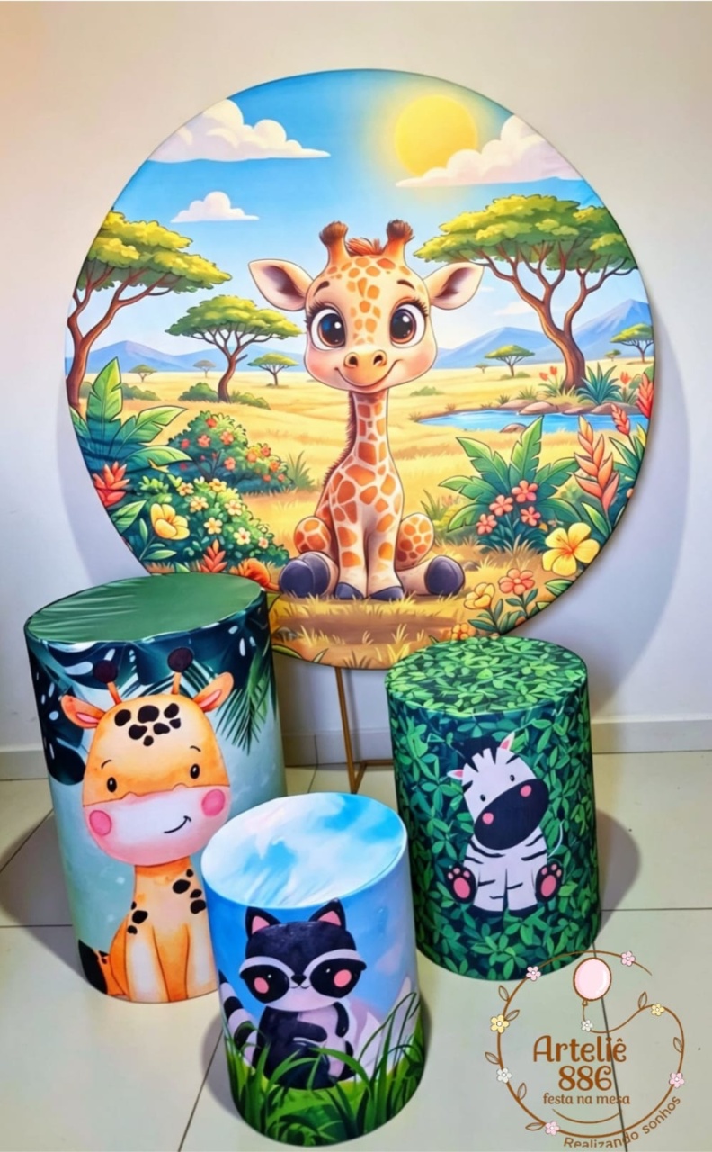 Kit Girafinha Cute - ARTELIÊ886