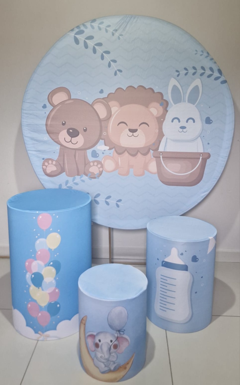 Kit Ursinho E Mais Bichinhos - ARTELIÊ886