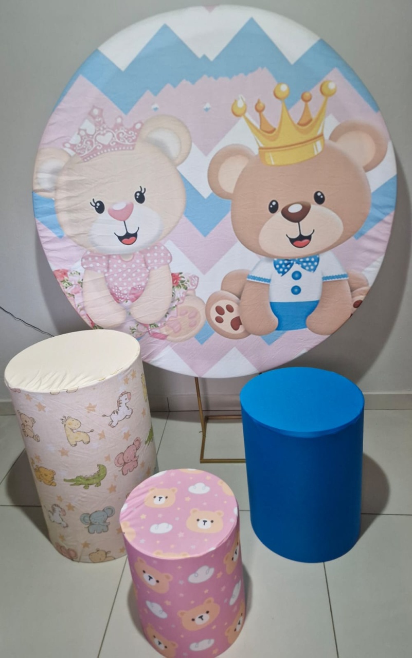 Kit Chá Revelação Ursinhos - ARTELIÊ886