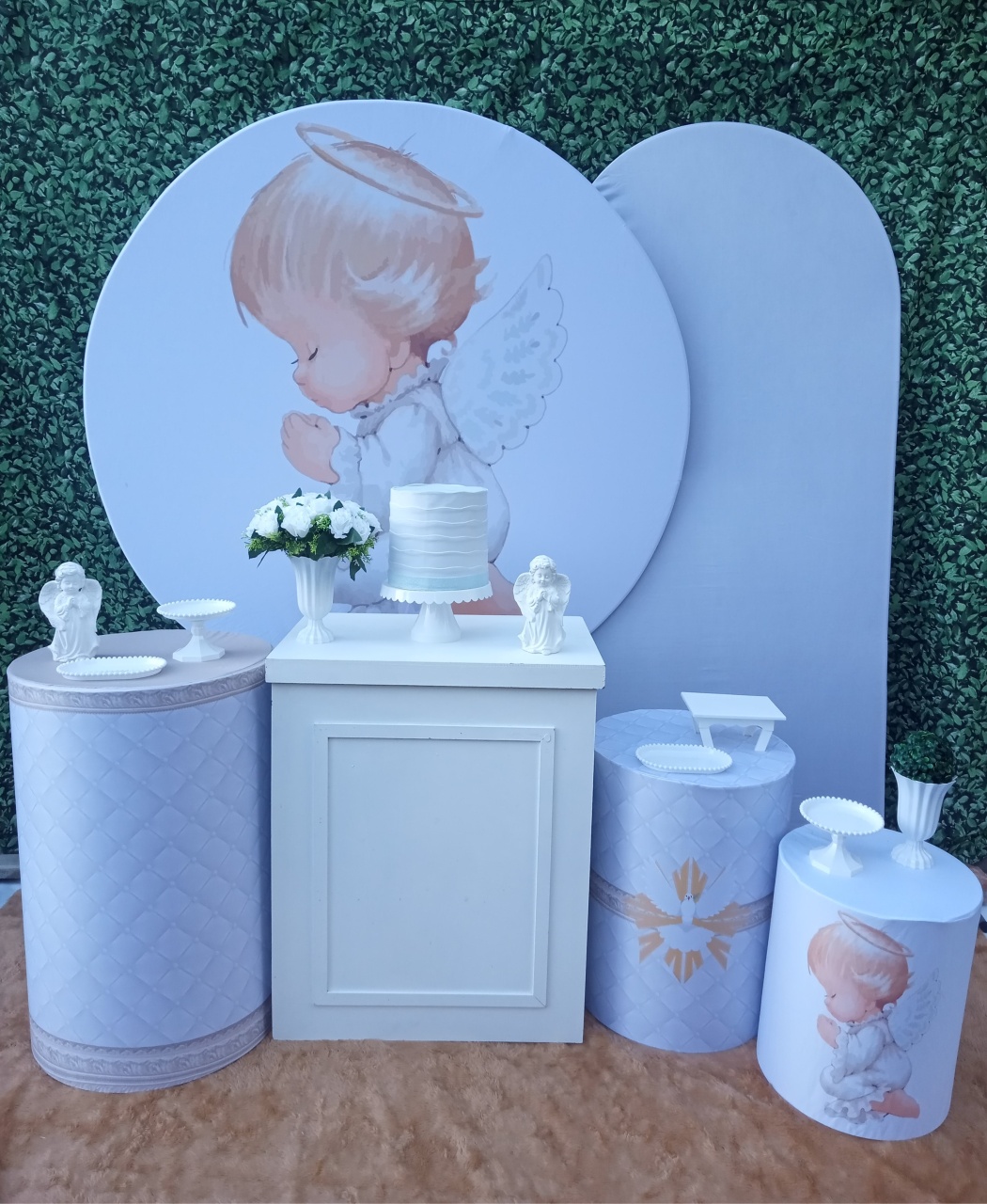 Batizado Anjinho Kit Grande  - DecoraFácil Por Ana Pacheco
