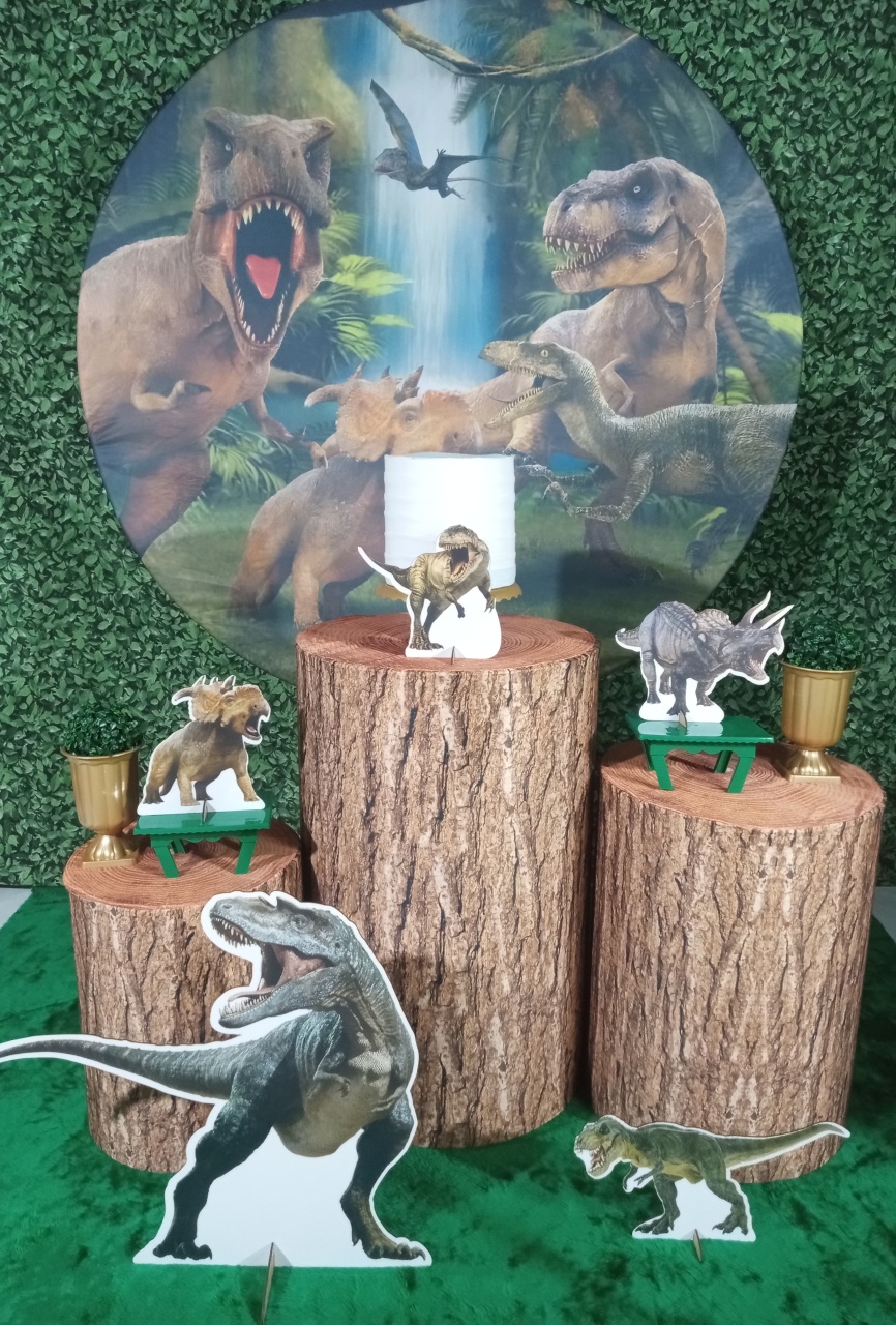 Dinossauro Kit Mini - DecoraFácil Por Ana Pacheco
