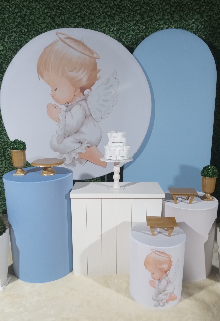 Anjinho Rezando Kit Grande - DecoraFácil Por Ana Pacheco