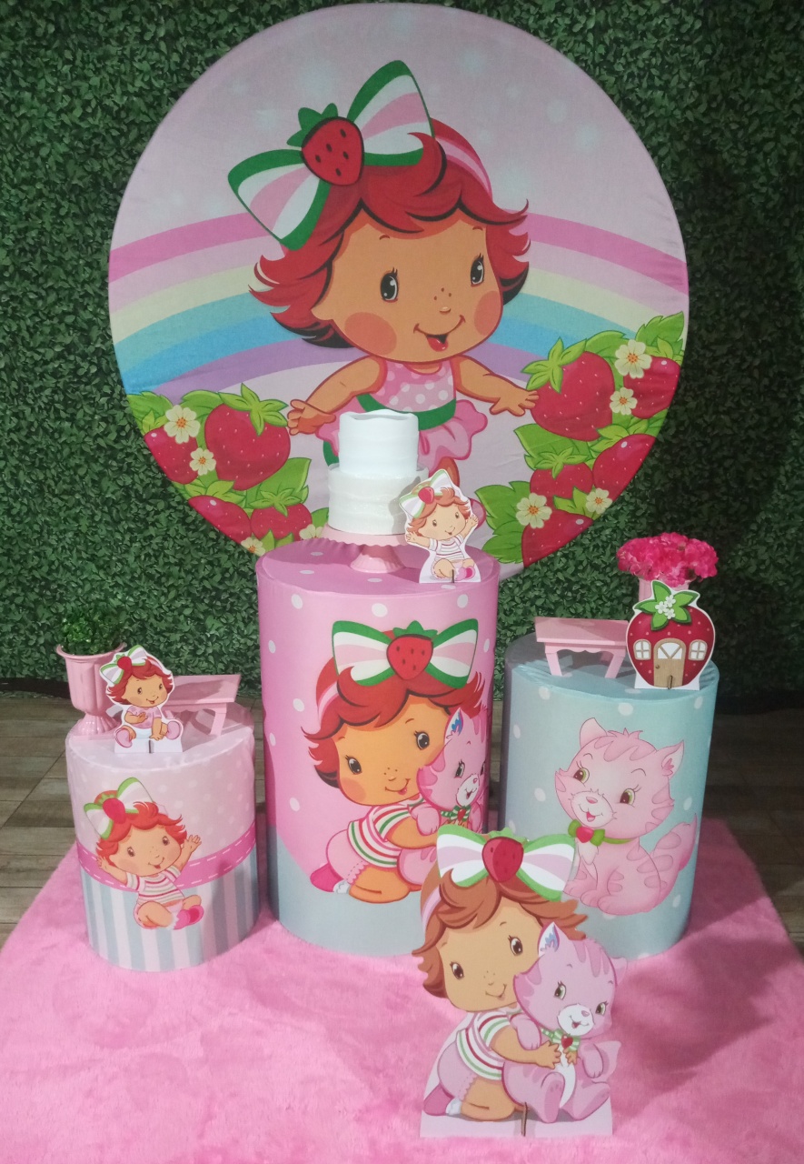 Moranguinho Kit Mini - DecoraFácil Por Ana Pacheco