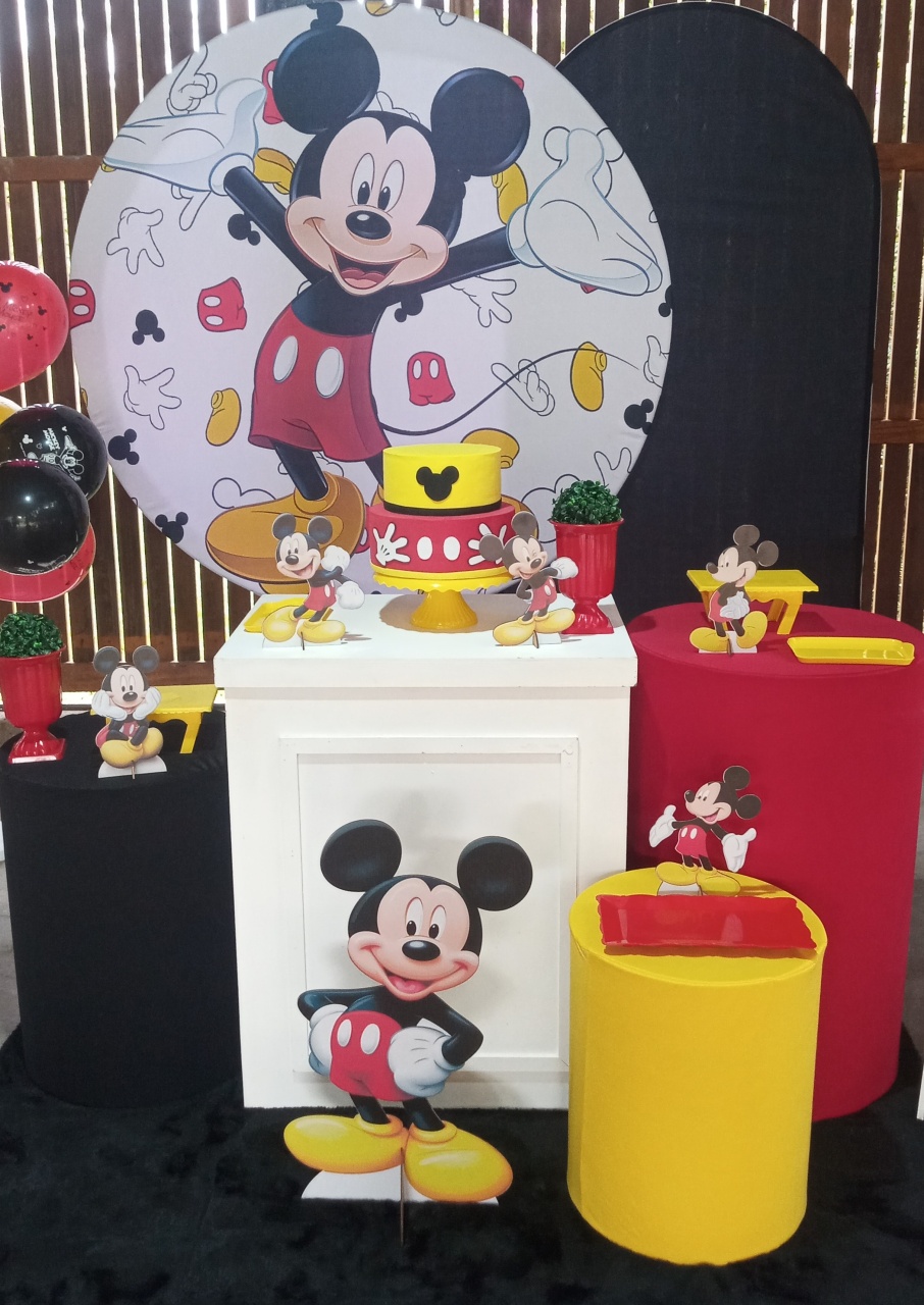 Mickey Kit Médio  - DecoraFácil Por Ana Pacheco
