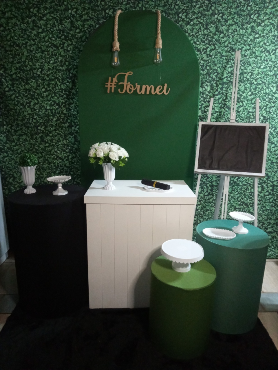 Verde E Preto Kit Médio  - DecoraFácil Por Ana Pacheco
