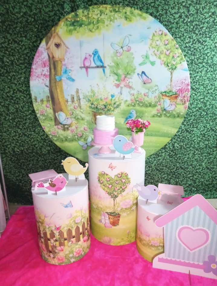 Jardim Encantado Kit Pequeno - DecoraFácil Por Ana Pacheco
