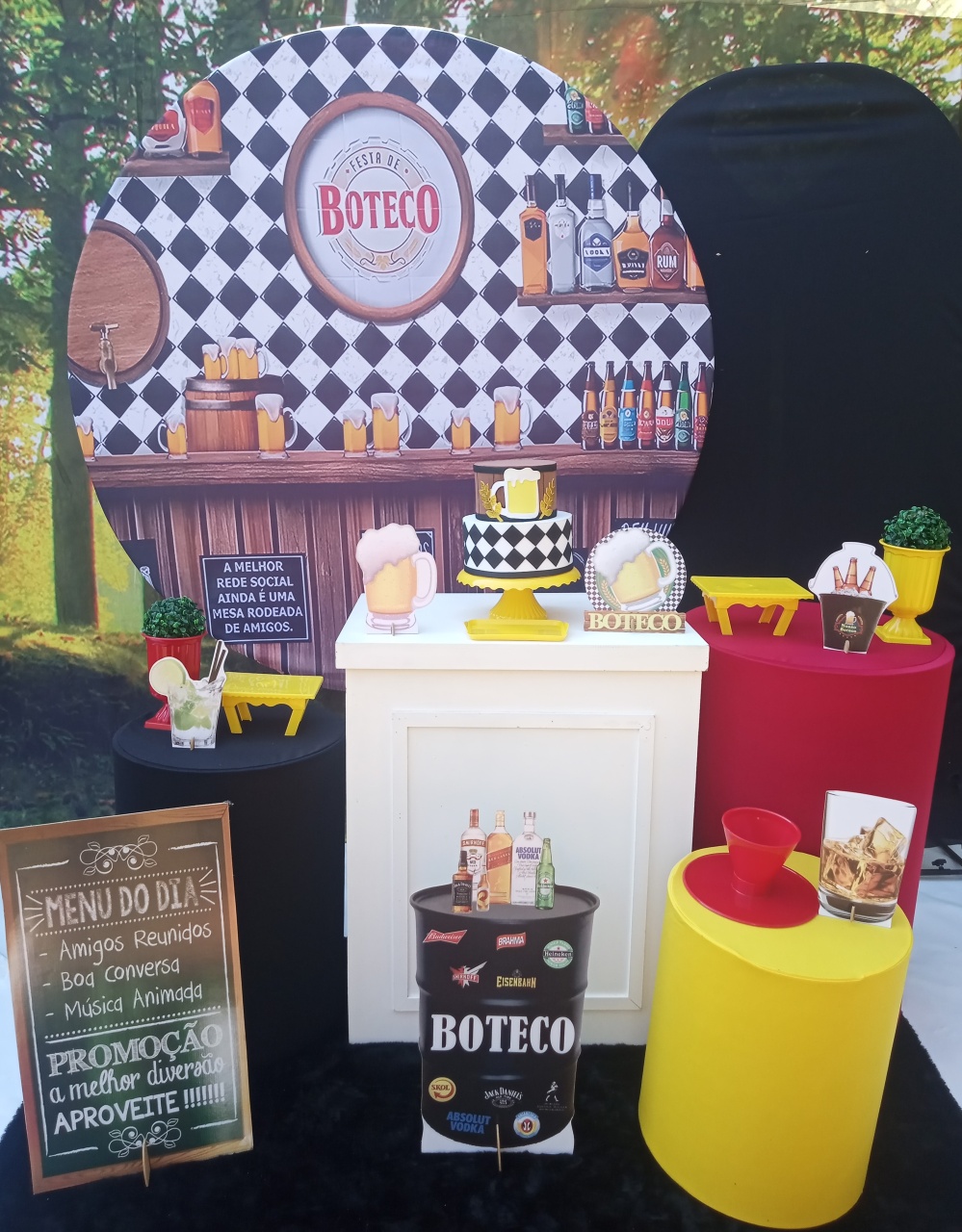 Boteco Kit Pequeno  - DecoraFácil Por Ana Pacheco