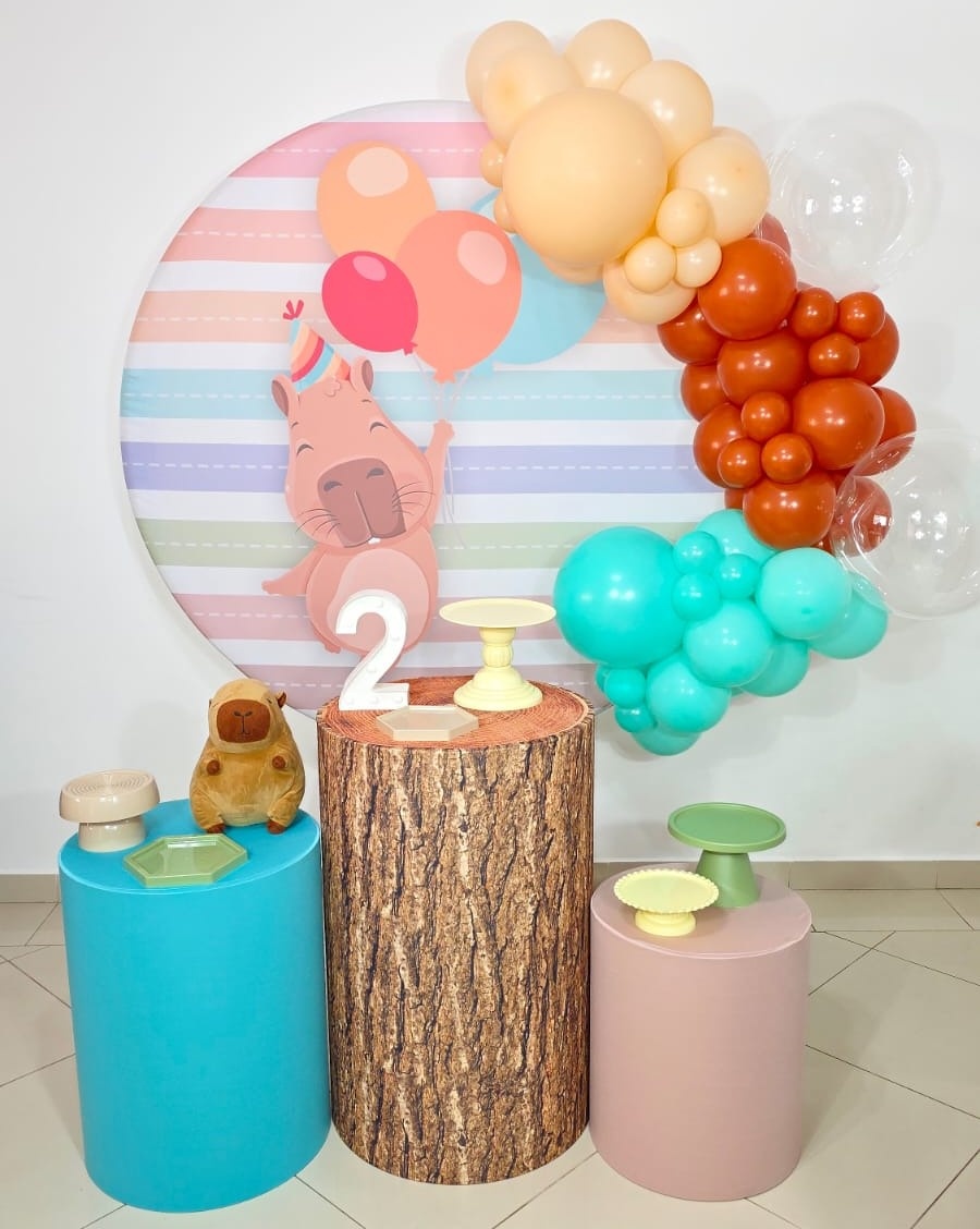 Capivara 2 - Kit 1 - SaDecora