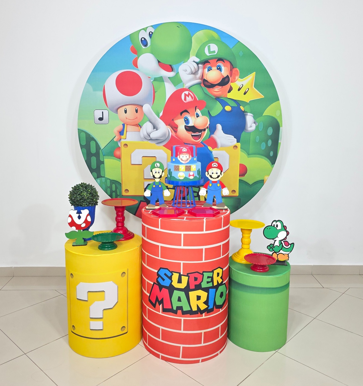 Mário Bros - Kit 1 - SaDecora