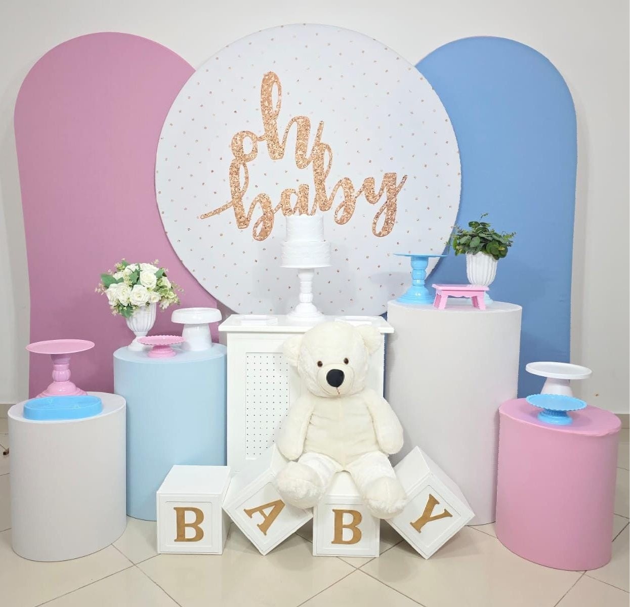 Chá de Bebê - Kit 4 (Plus) - SaDecora