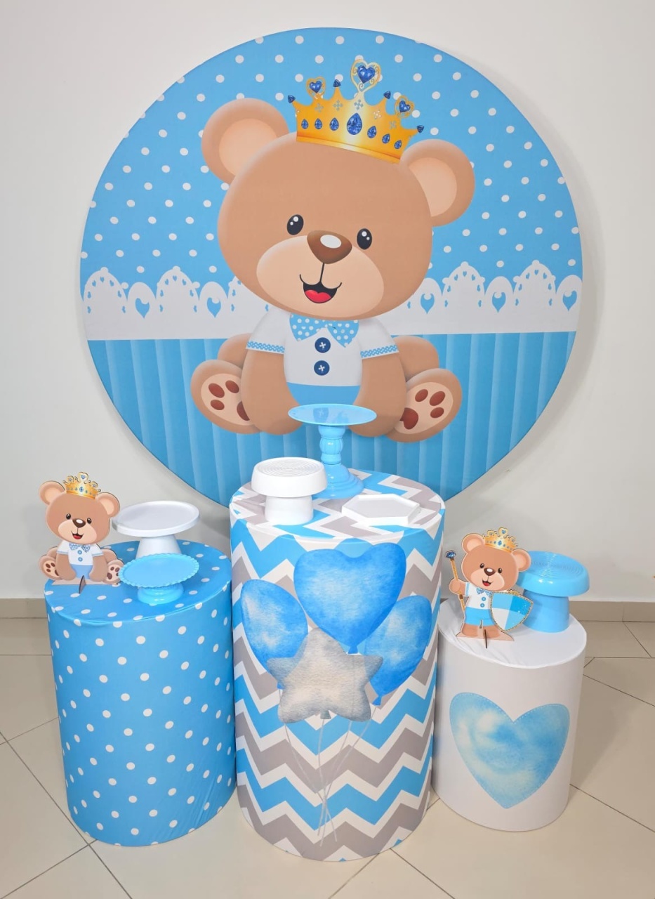 Ursinho Príncipe Azul - Kit 1 - SaDecora