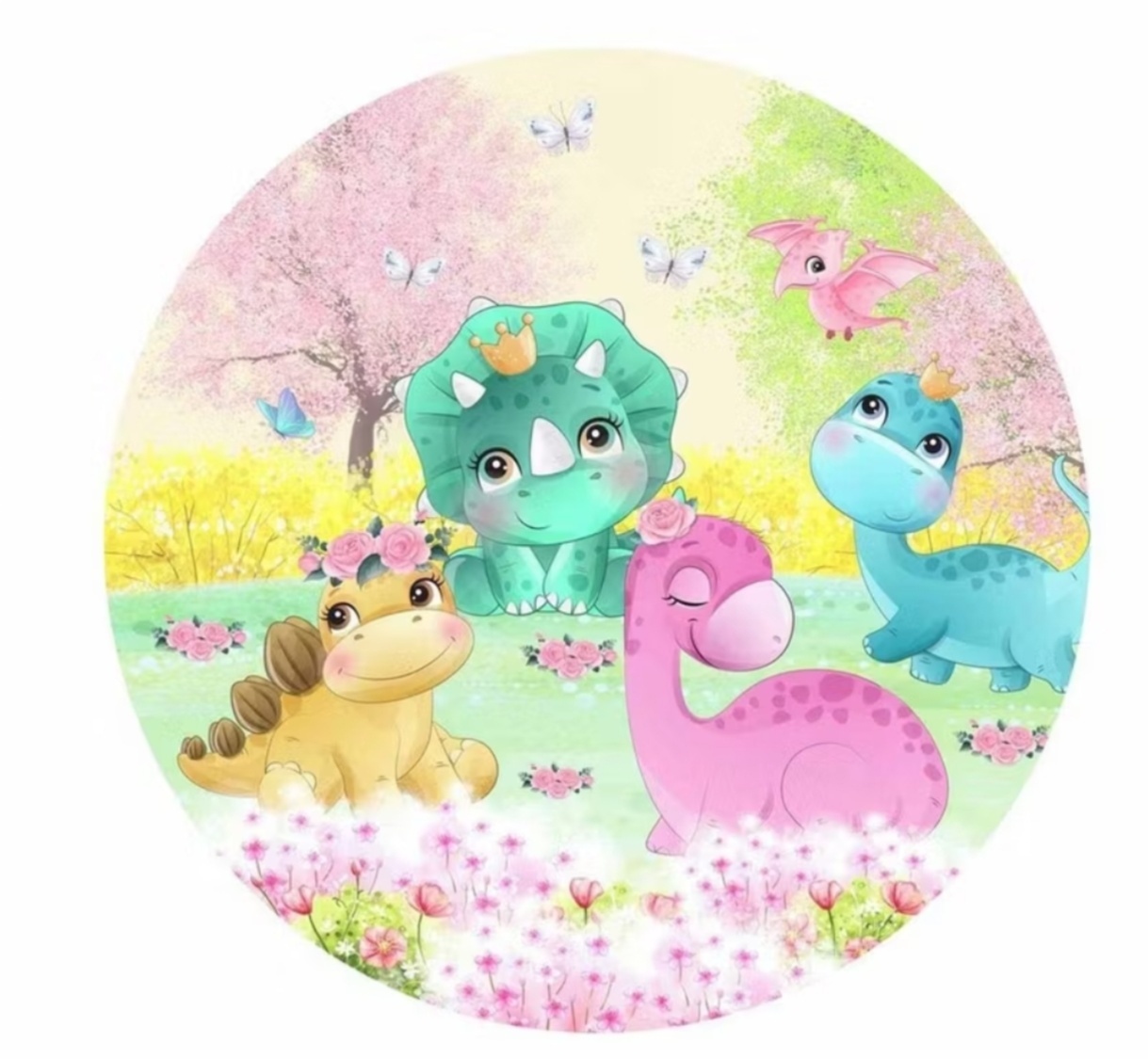 Dinobaby Rosa - Kit 3 - SaDecora