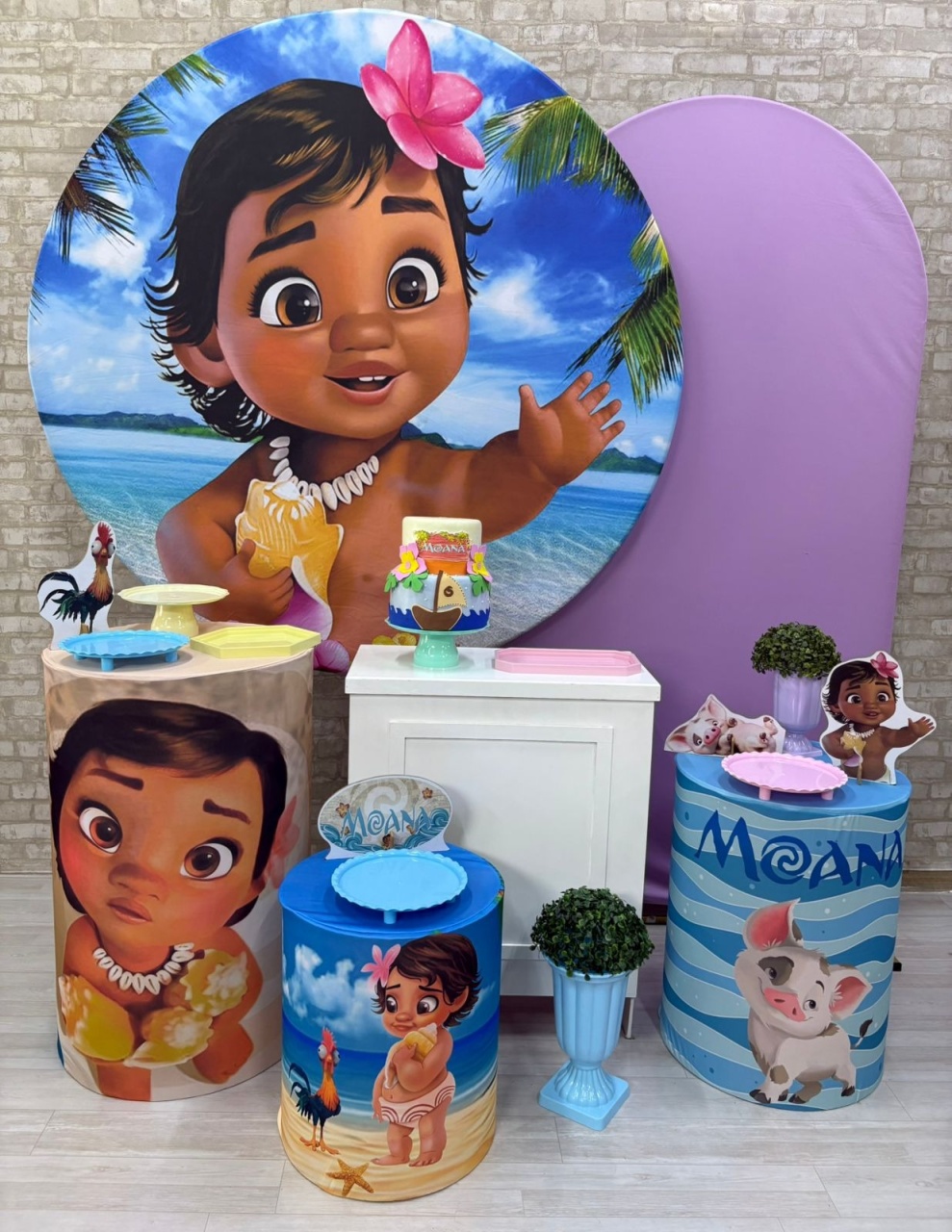 Moana Baby Kit Diamante     - Iara Maria Arruda da Silva