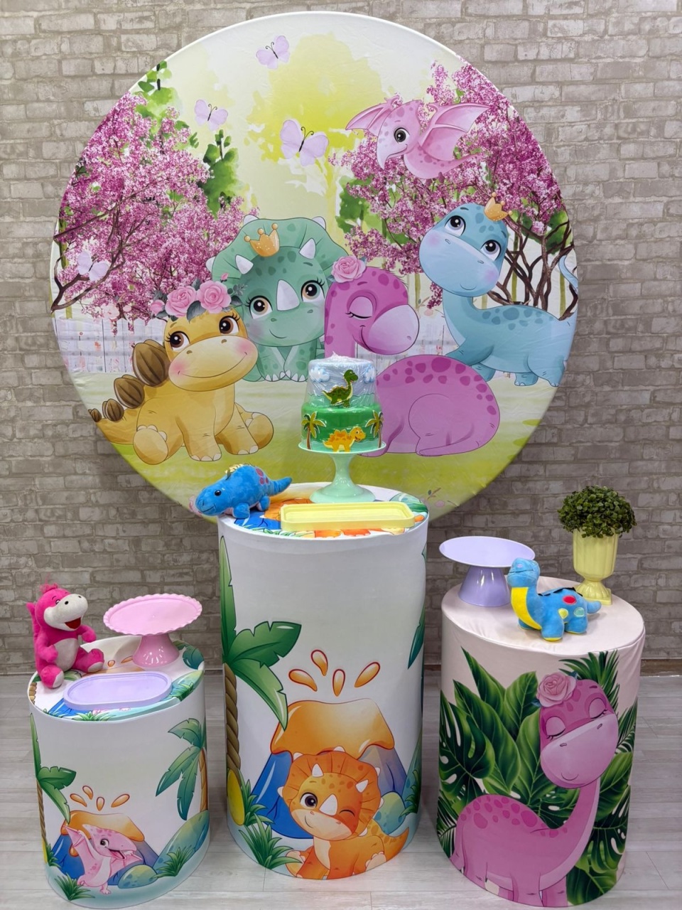 Dino Baby Kit Prata   - Iara Maria Arruda da Silva