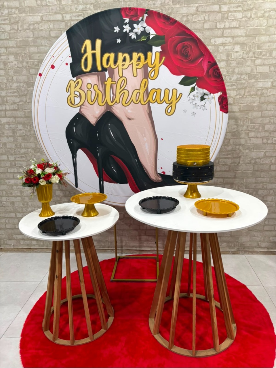 Happy Birthday Salto Kit Prata - Iara Maria Arruda da Silva