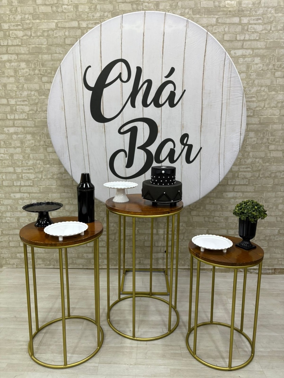 Chá Bar  Kit Prata     - Iara Maria Arruda da Silva