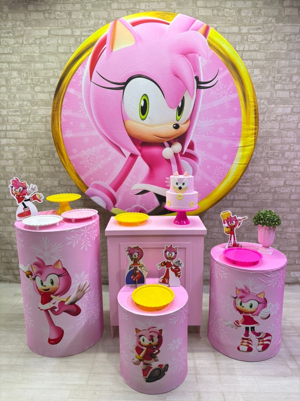 Amy Sonic Kit Ouro     - Iara Maria Arruda da Silva