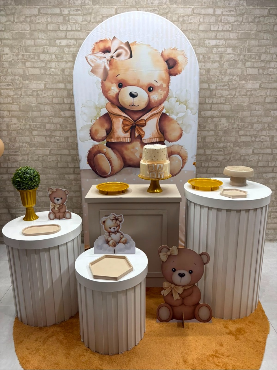 Urso Kit Ouro (2) - Iara Maria Arruda da Silva
