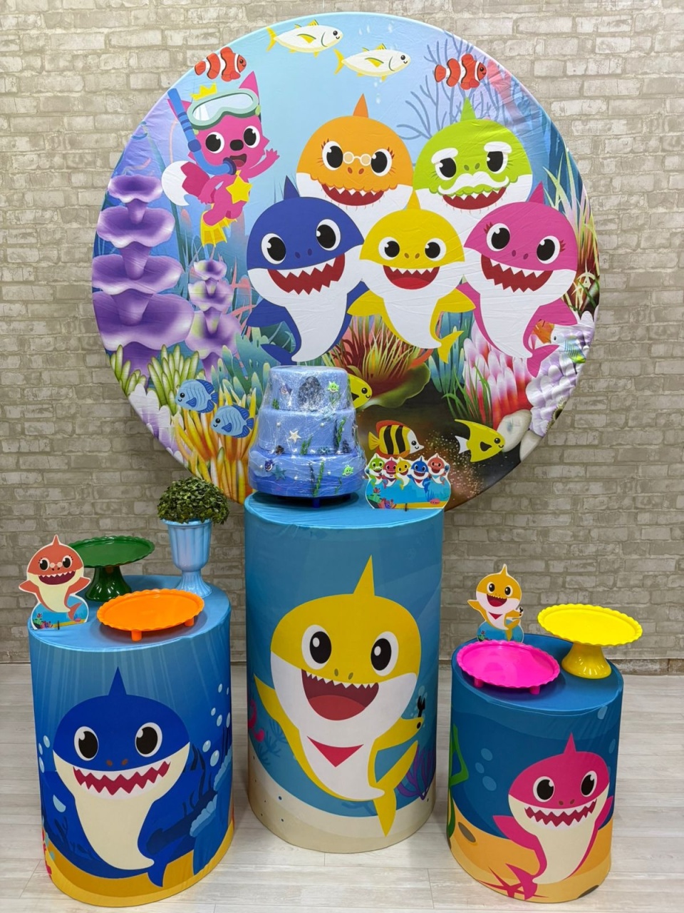 Baby Shark  Kit Prata      - Iara Maria Arruda da Silva