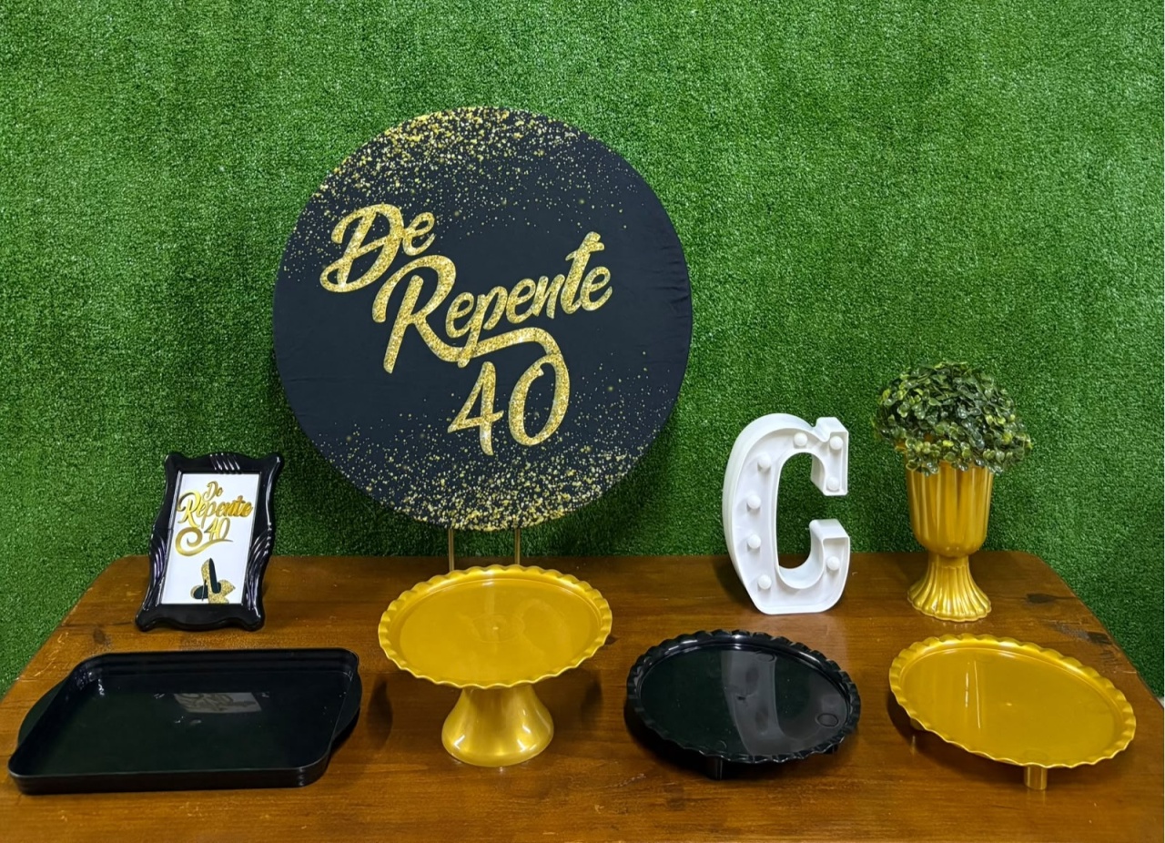 de Repente 40 Mini Kit de Mesa - Iara Maria Arruda da Silva