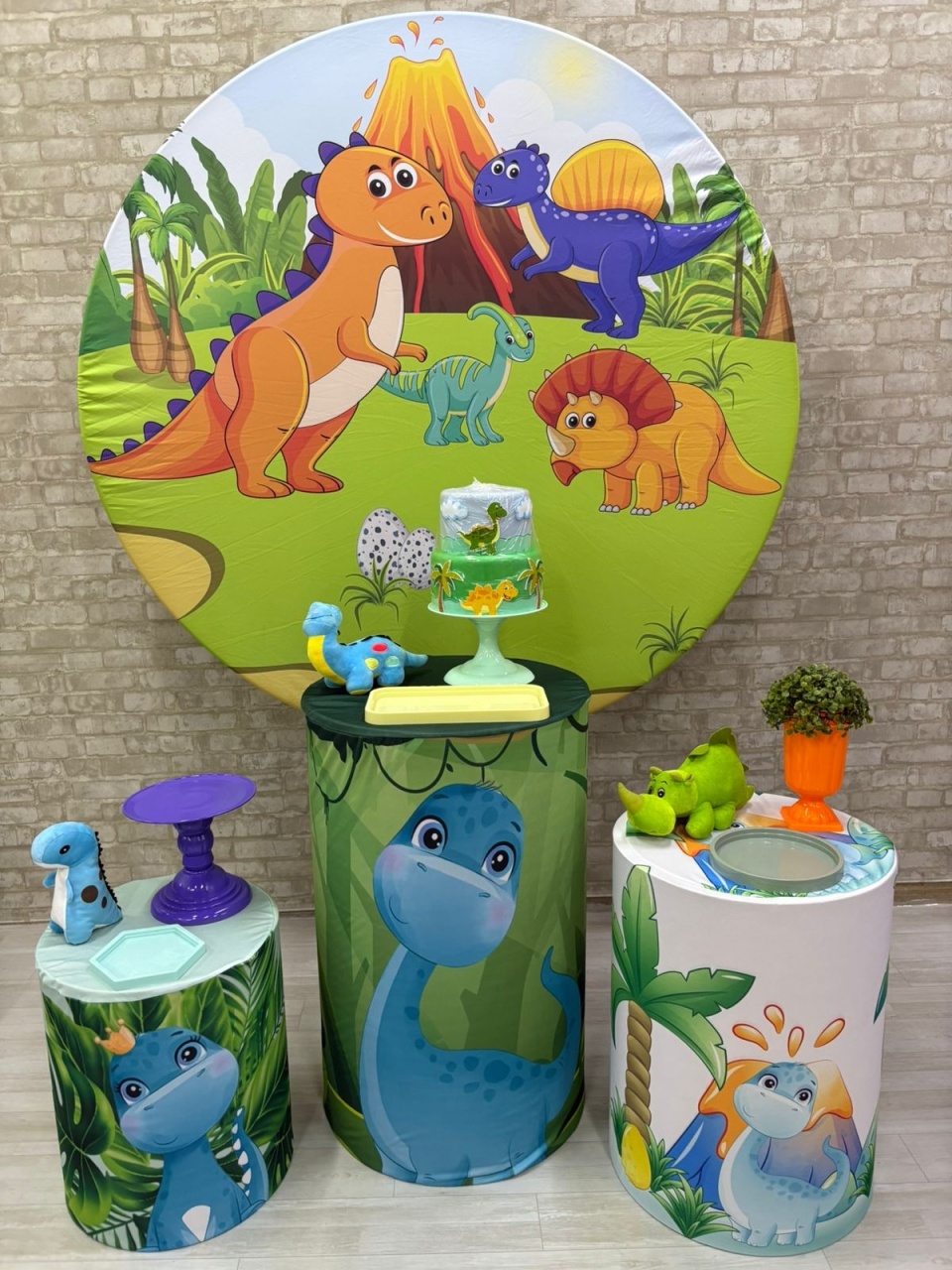 Dino Baby Kit Prata  - Iara Maria Arruda da Silva