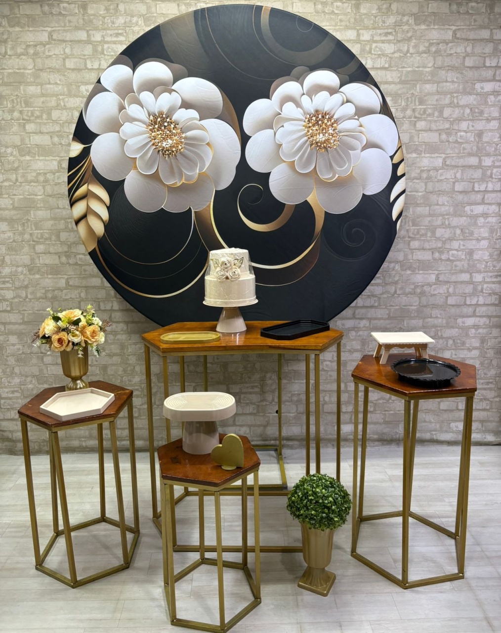Floral  Kit Ouro - Iara Maria Arruda da Silva