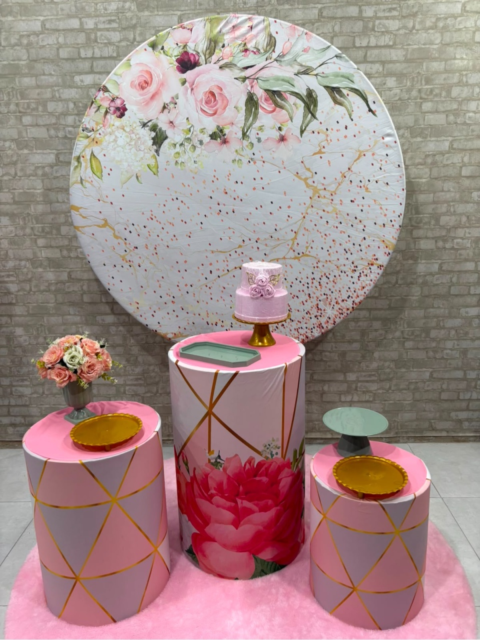 Floral  Kit Prata    - Iara Maria Arruda da Silva