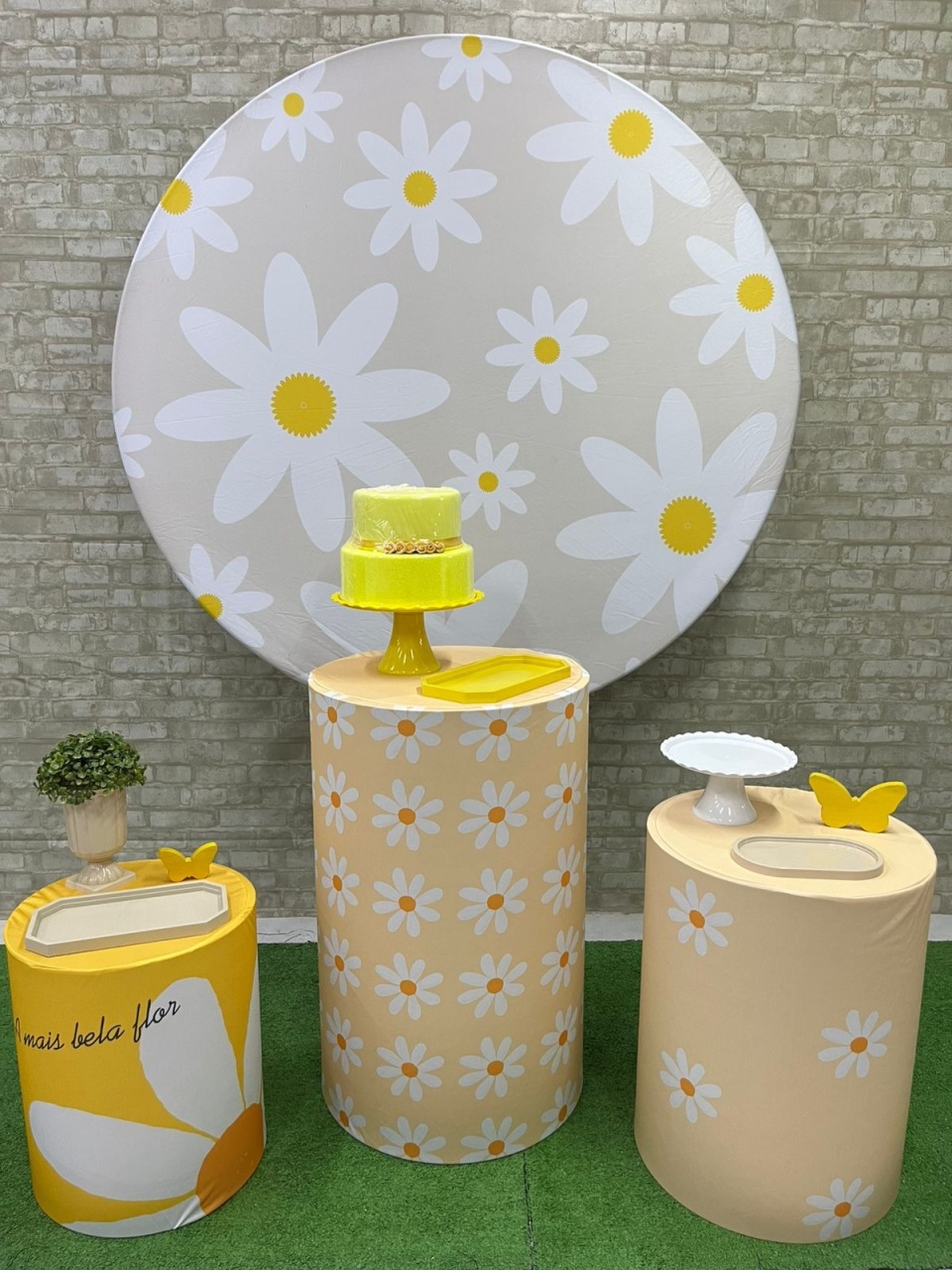 Floral Margarida Kit Prata      - Iara Maria Arruda da Silva