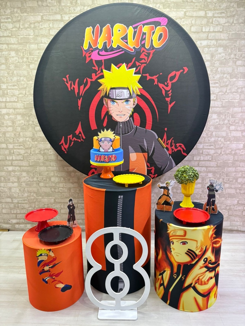 Naruto  Kit Prata      - Iara Maria Arruda da Silva