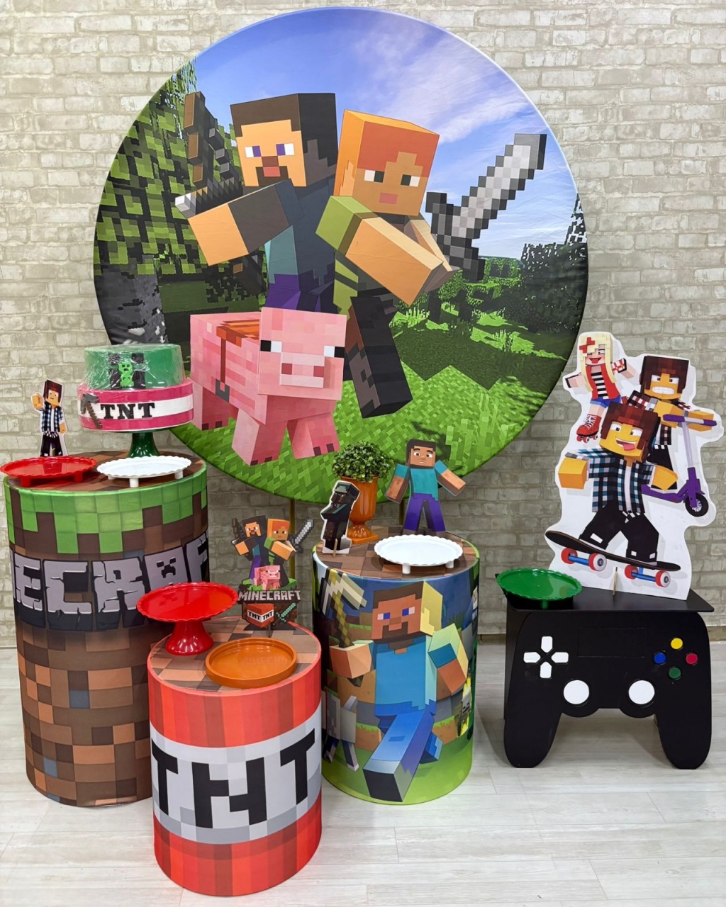 Minecraft  Kit Ouro     - Iara Maria Arruda da Silva