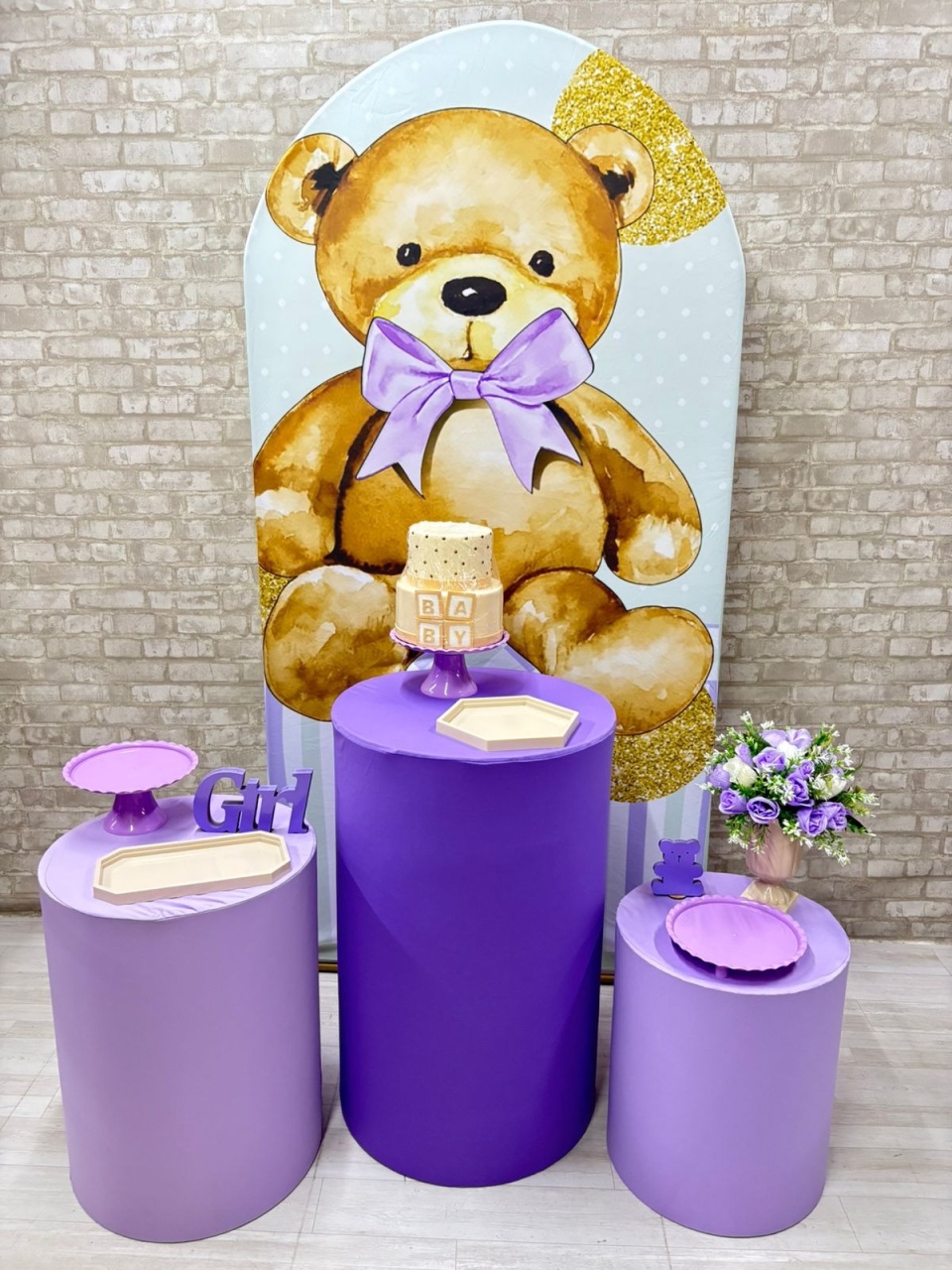 Urso Kit Prata     - Iara Maria Arruda da Silva