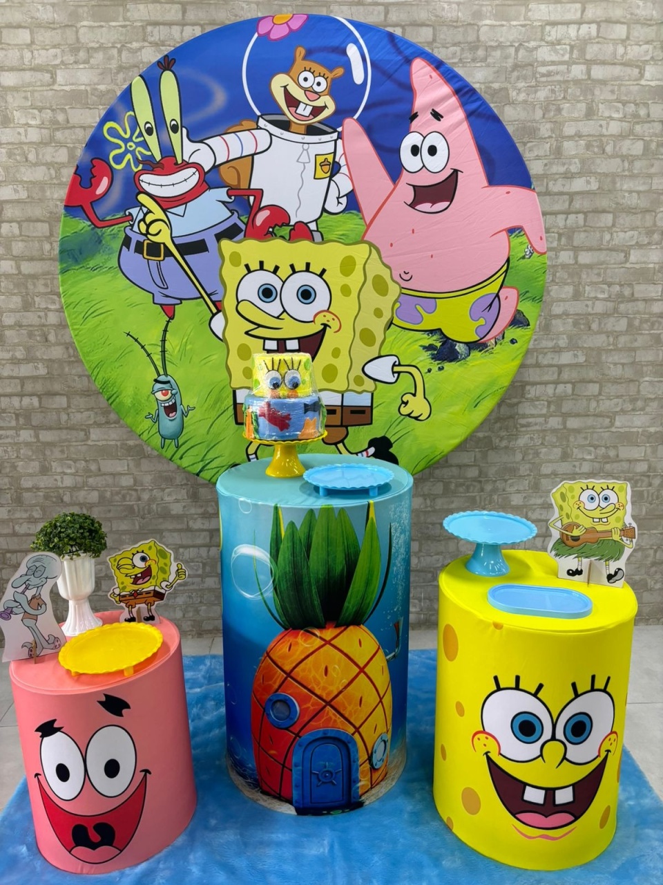 Bob Esponja   Kit Prata   - Iara Maria Arruda da Silva