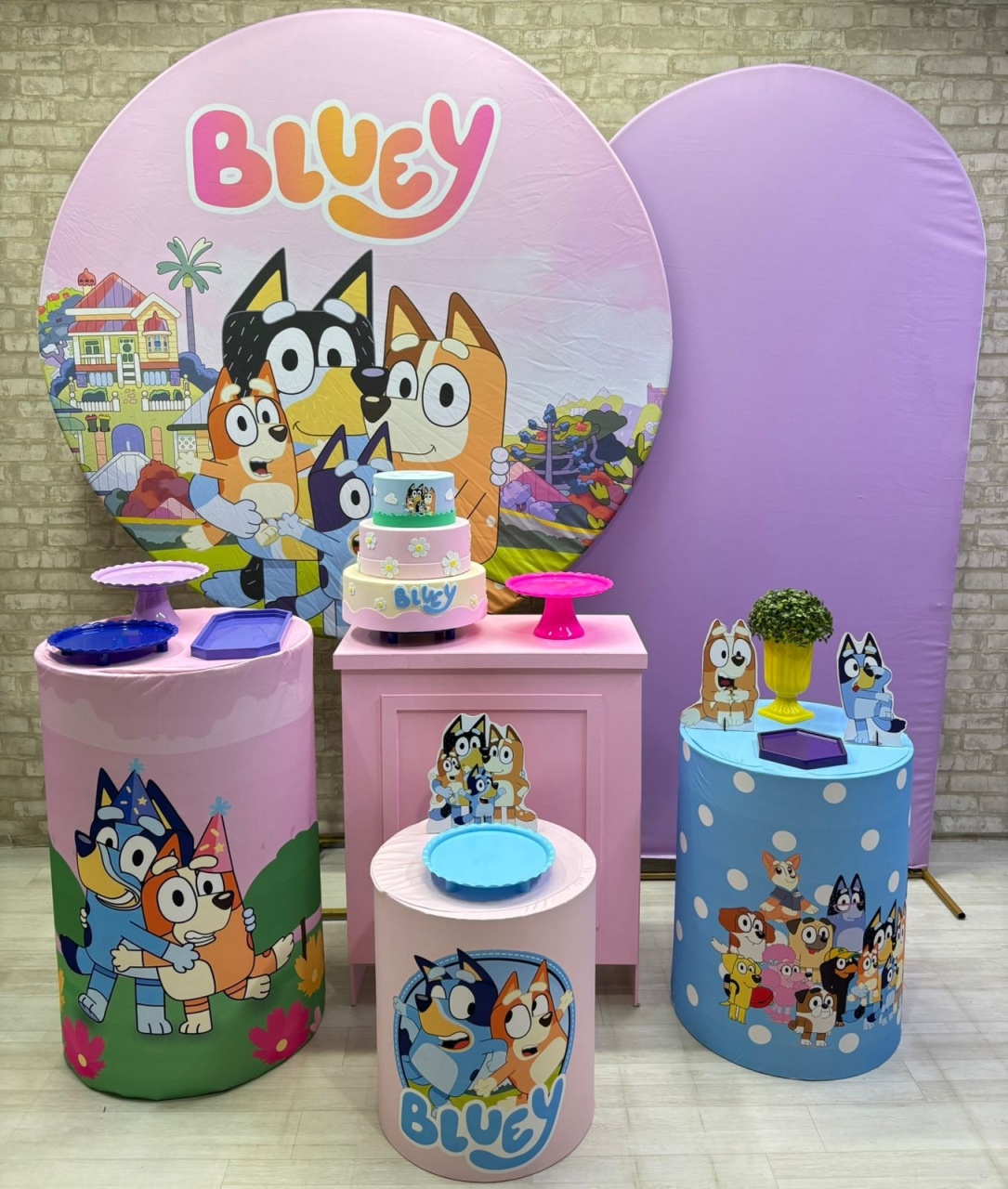 Bluey Kit Diamante   - Iara Maria Arruda da Silva