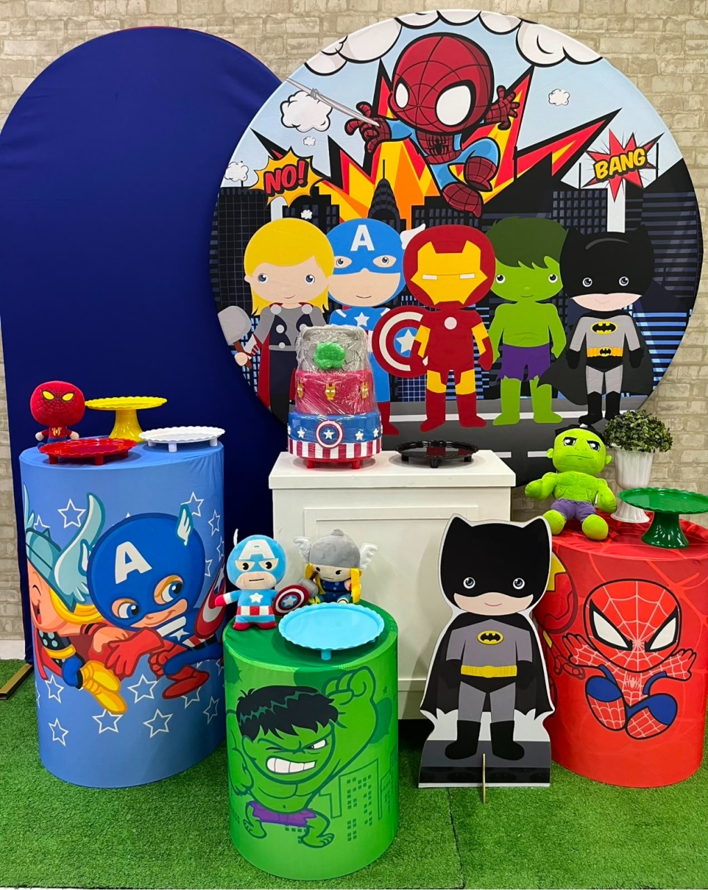 Vingadores Cute Kit Diamante - Iara Maria Arruda da Silva