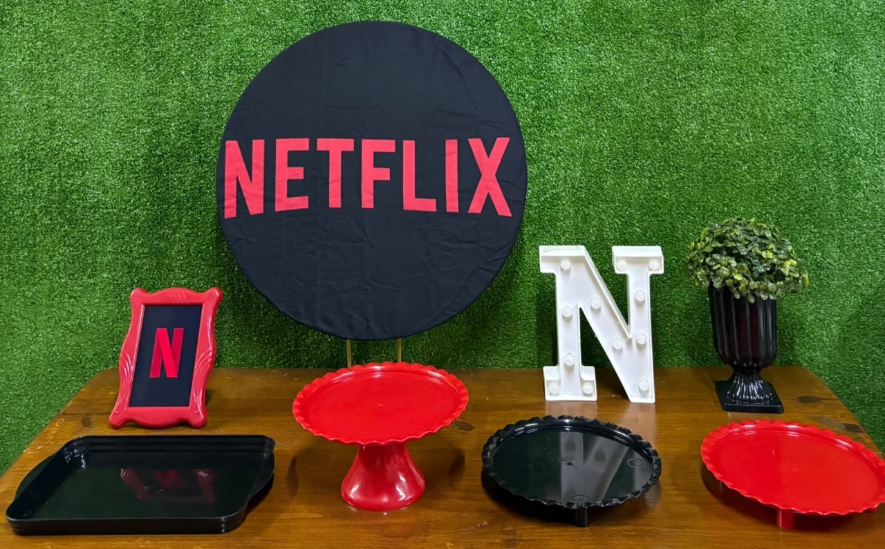 Netflix Mini Kit de Mesa - Iara Maria Arruda da Silva
