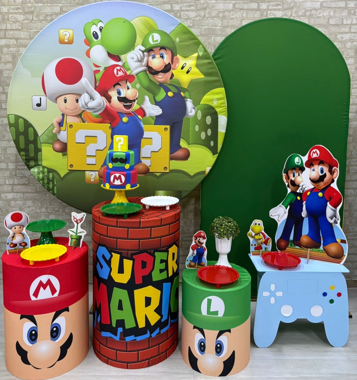Super Mario  Kit Diamante   - Iara Maria Arruda da Silva