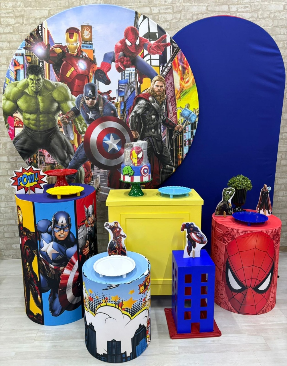 Vingadores  Kit Diamante     - Iara Maria Arruda da Silva