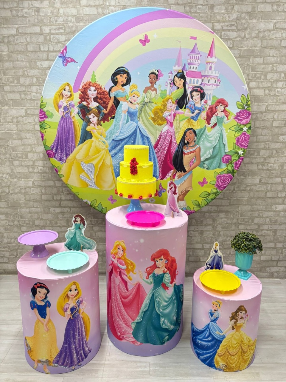 Princesas da Disney  Kit Prata       - Iara Maria Arruda da Silva