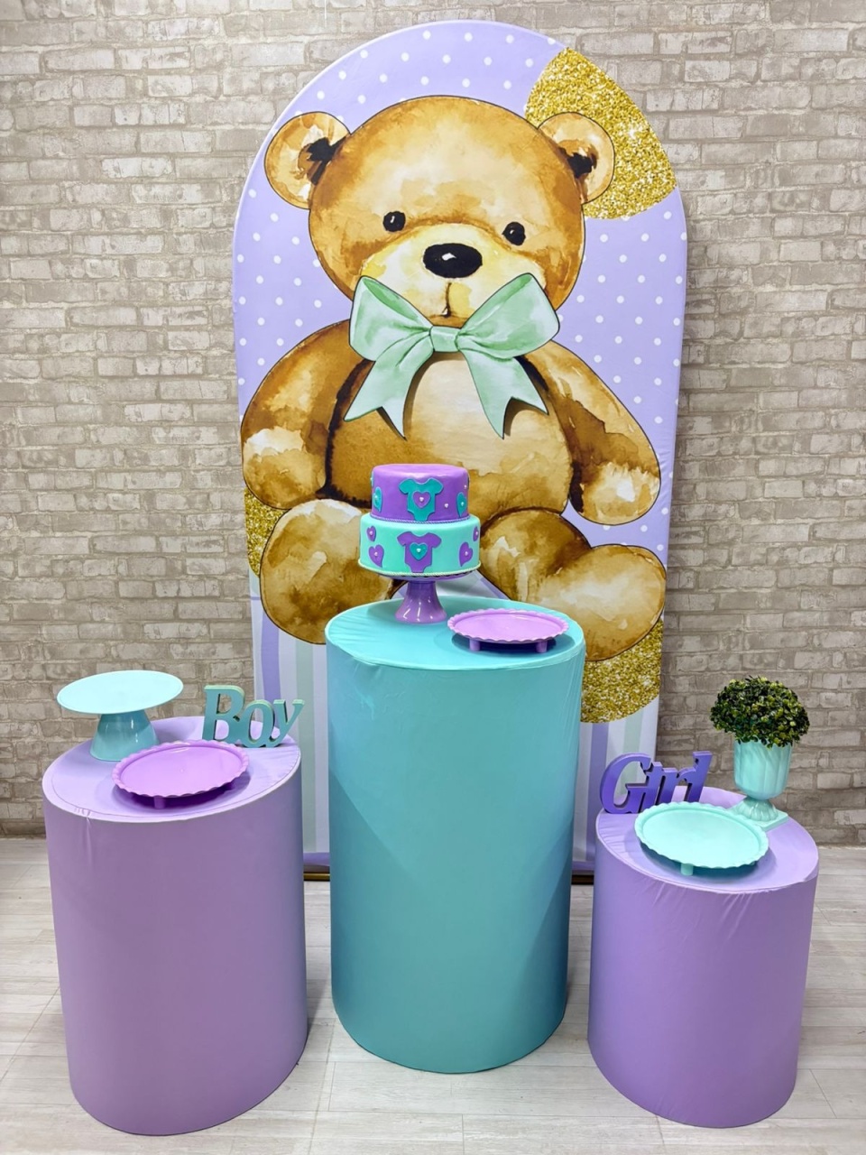 Urso  Kit Prata      - Iara Maria Arruda da Silva