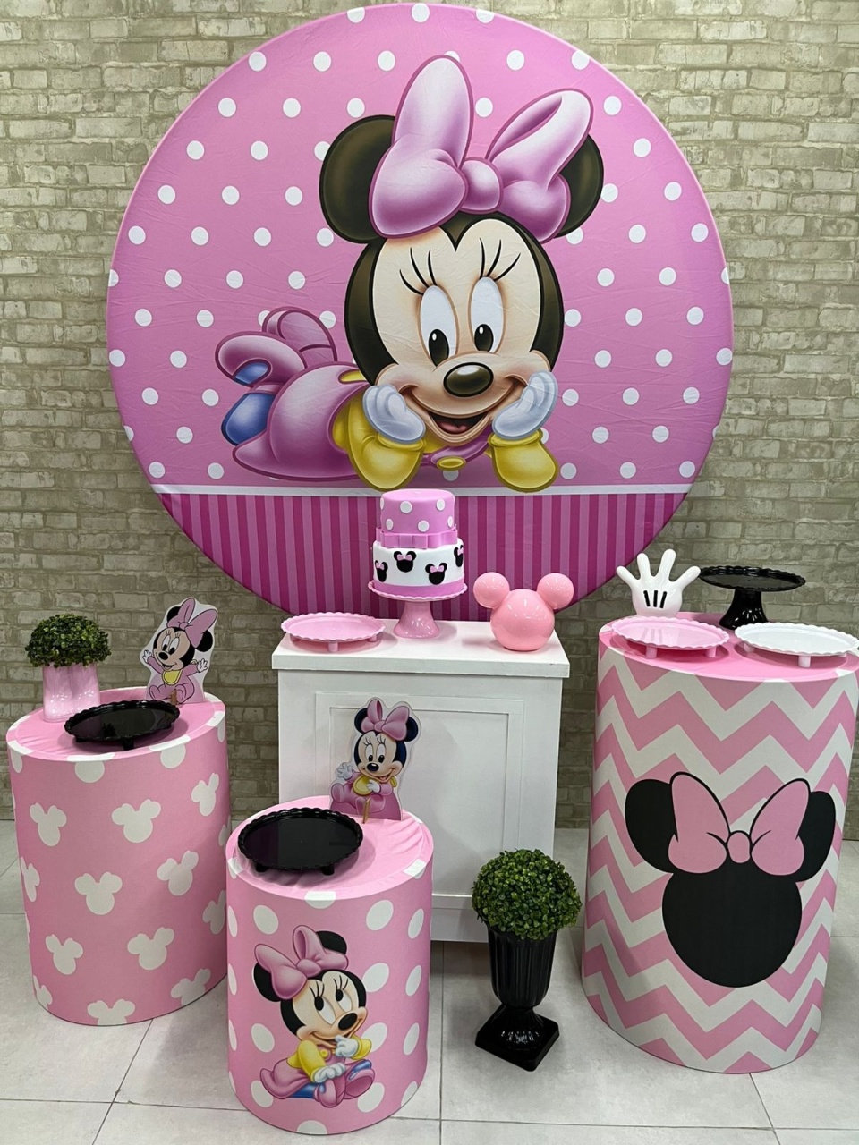 Minnie Baby Kit Ouro   - Iara Maria Arruda da Silva