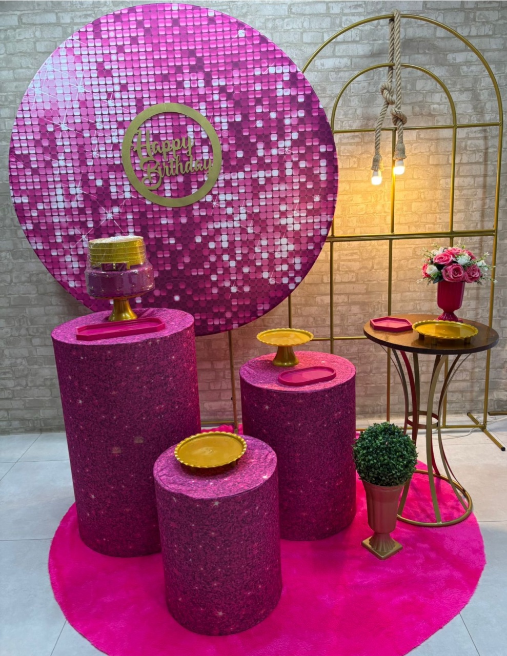 Adulto Kit Diamante Gliter Pink - Iara Maria Arruda da Silva