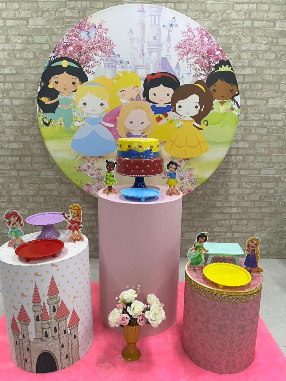 Princesas da Disney Baby  Kit Prata       - Iara Maria Arruda da Silva